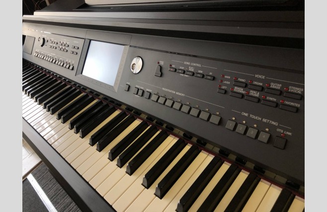 Used Yamaha CVP605 Black Walnut Digital Piano Complete Package - Image 3